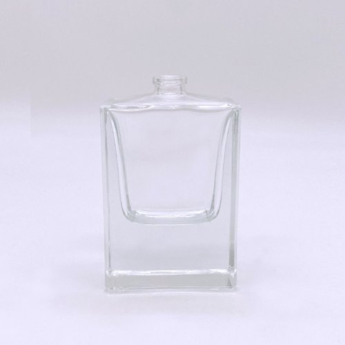 50ML Classical Empty Luxury Flat Square Spray Fragrance Refillable Perfume/Parfume Glass Bottle