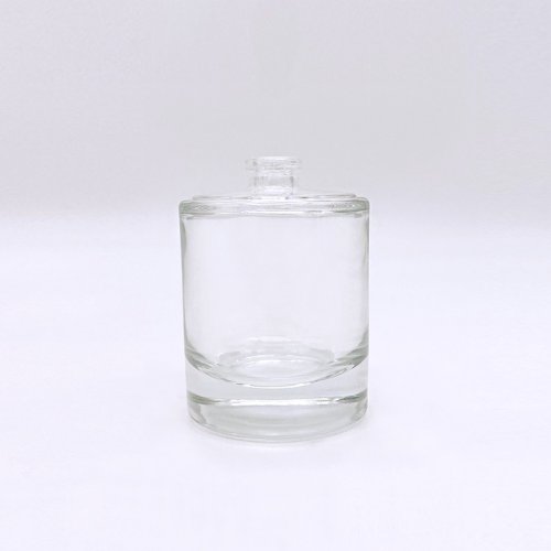 50ML Luxury Classical Clear Custom Logo Round Glass Perfume/Parfume Spray Bottle