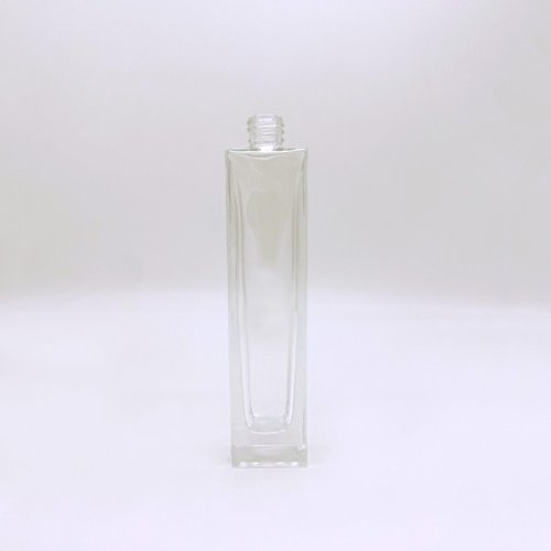 100ML Classical Empty Luxury High Flat Square Spray Fragrance Refillable Perfume/Parfume Glass Bottle