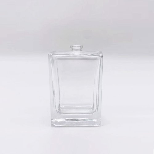 100ML Classical Empty Luxury Flat Square Spray Fragrance Refillable Perfume/Parfume Glass Bottle