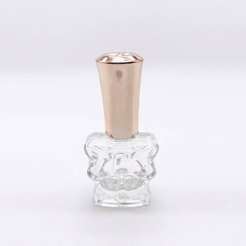 15ML butterfly clear nail polish bottle