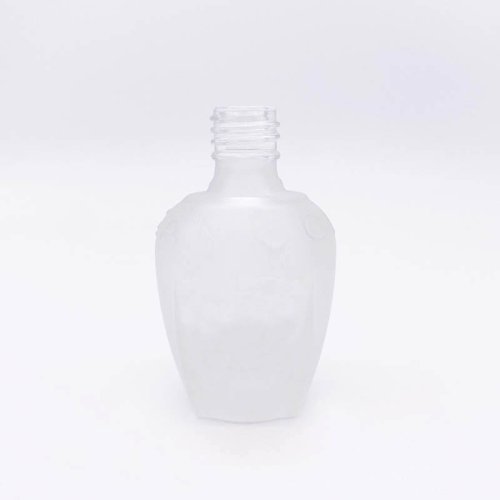 14ML new design round frosted nail polish bottle