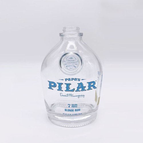 750ML Customized Vodka Whiskey Spirit Glass Bottle