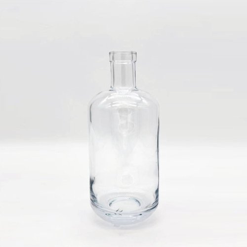 750ML Gin Vodka Glass Bottle