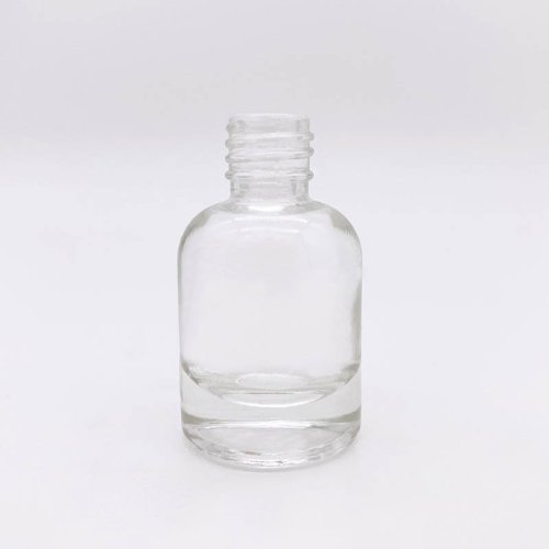8ML round filleted corner clear original nail polish bottle