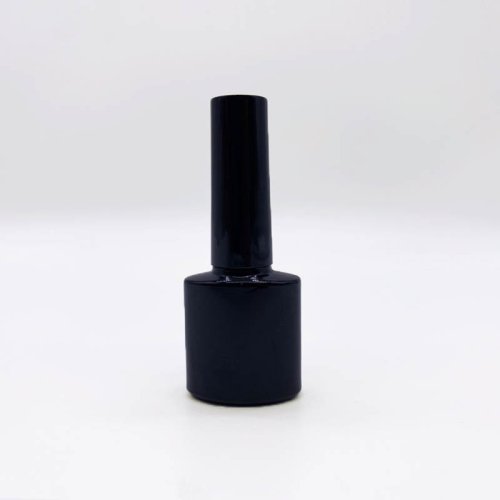 8ML classical original black glass gel polish bottle