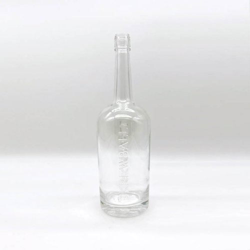 1L Empty Vodka Glass Bottle