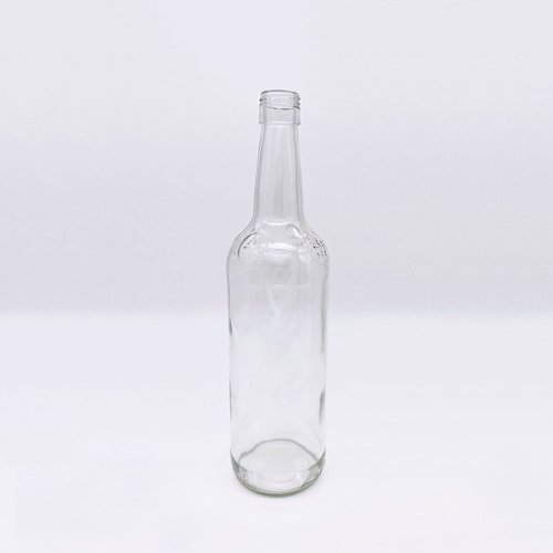 1L Glass Bottle for Whisky Tequila Vodka Gin Rum Oil Mineral Water