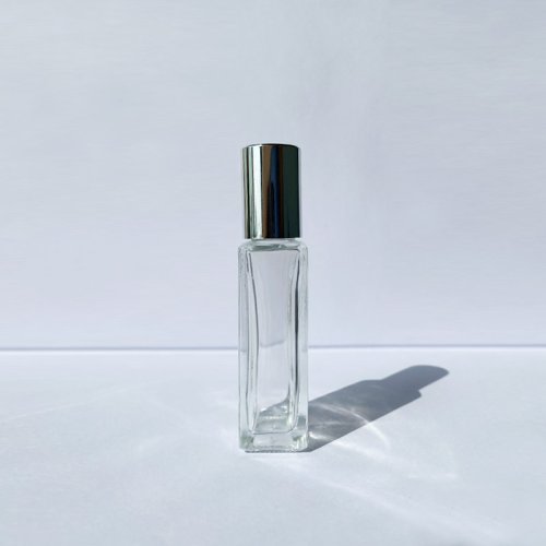 8ML Square roll on ball glass bottle