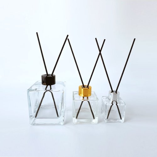 50ML-200ML Square Diffuser Bottle With Aluminium Caps