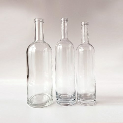 750ML 1L 1.75L Extra Flint Liquor Glass Bottle with GPI 18.5 finish