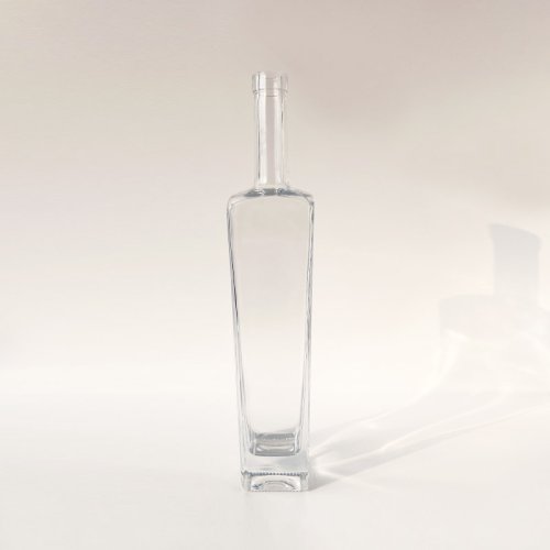 750ML Square Liquor Glass bottle