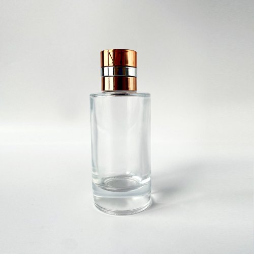 90ML Luxury Classical Clear Custom Logo Round Glass Perfume/Parfume Spray Bottle With Thick Bottom