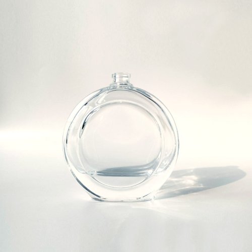 110ML Clear Empty Round Shaped Glass Spray Perfume/Parfume Bottle