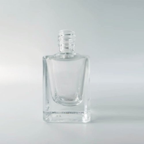 10ml Square Transparent Nail Polish Bottles 