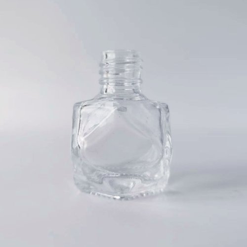  Irregular nail polish bottle empty glass bottle