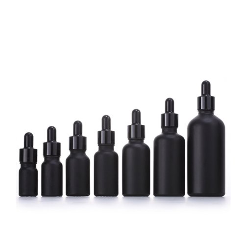 18/415 Black glass dropper bottle (5-100ML)